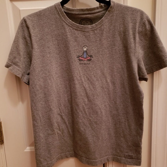 life is good yoga shirt